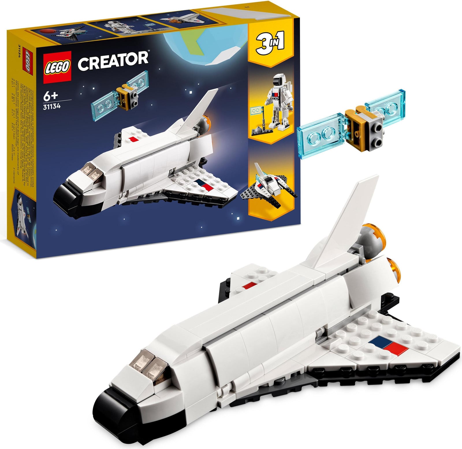 LEGO Creator 3 in 1 Ruimteschip 31134