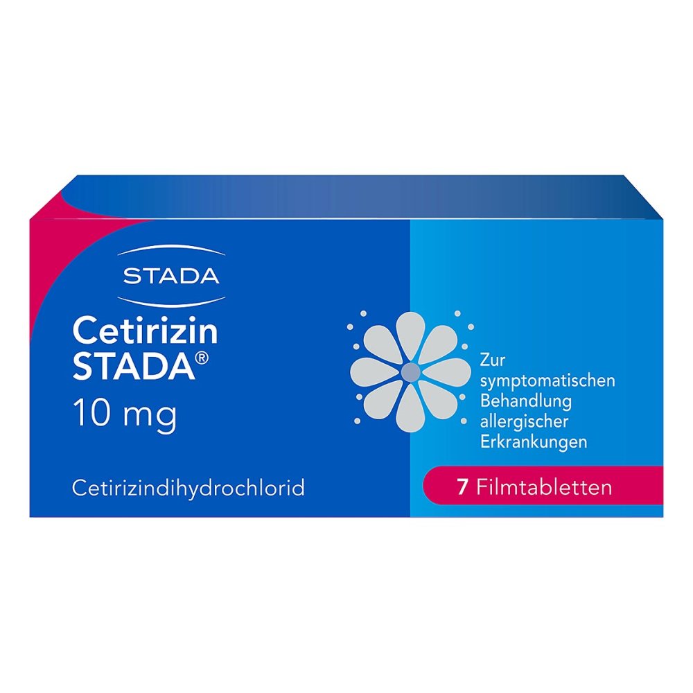 STADA Consumer Health Deutschland GmbH Cetirizin STADA 10mg Filmtabletten bei Allergien 02246596