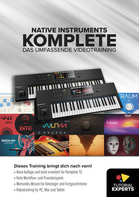 Tutorial Experts NI Komplete-das Videotraining