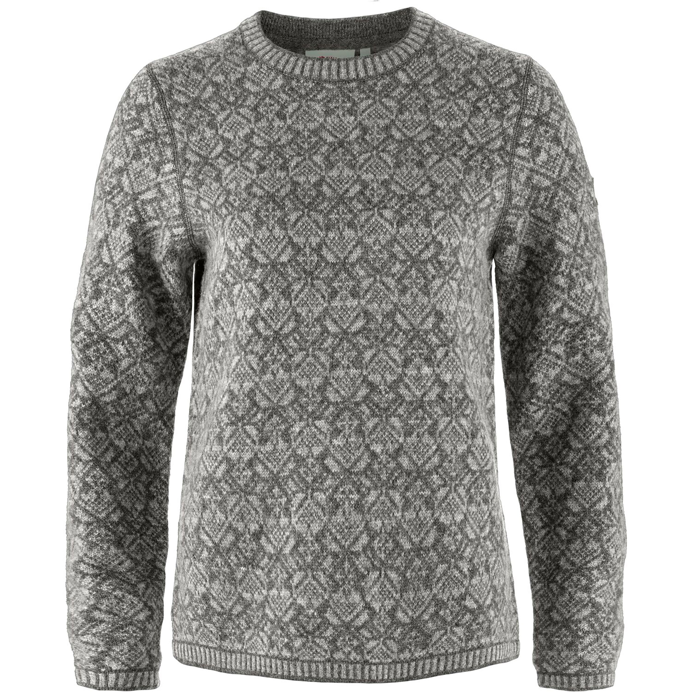 Fjällräven Snow Round Neck Damen Pullover grau Größe M Lifestyle Hautfreundlich