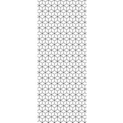 Duscholux PanElle Graphics Duschrückwand Cubes - Duschkabine