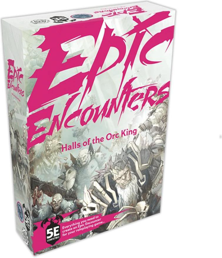 Steamforged Games Epic Encounters: Halls of the Orc King Miniaturen - Engelstalige editie