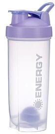 Inspired Finds Summer Large Capacity Shaker Cup Outdoor Fitness Milkshake Cup, Shock Resistant, With Stirring Ball, Scale, And Portab purple 0.7l