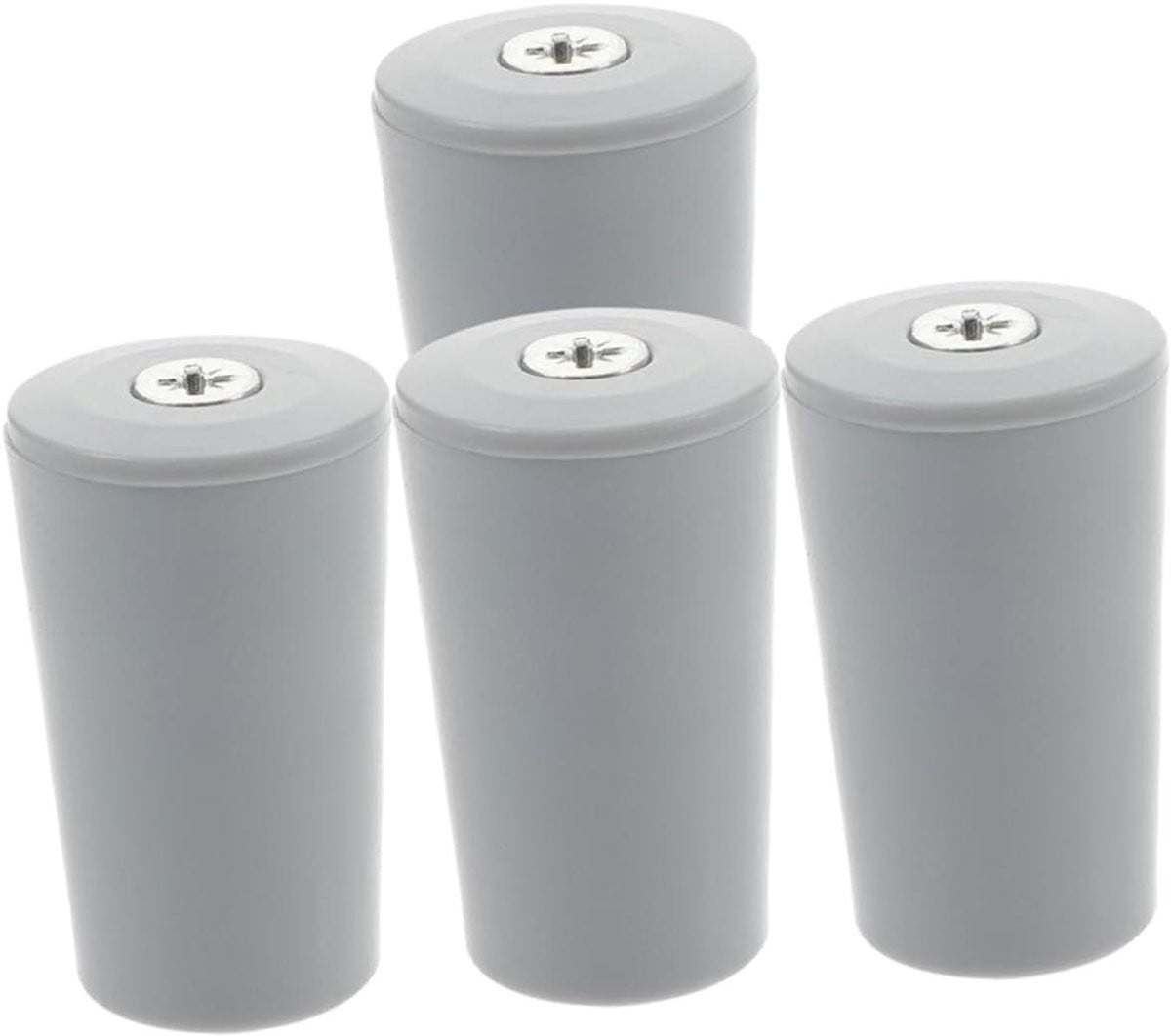 Lichtgrijze Roller Shutter Stoppers voor het repareren van gordijnjaloezieën en raamdecoratie, 4,3 x 2,5 cm