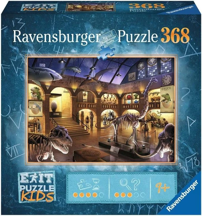 Ravensburger 129256 Exit KIDS Puzzle: Nacht im Museum 368 Teile