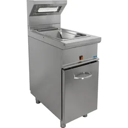 SARO Pommeswärmer mit offenem Unterbau Modell E7/SPE40BC