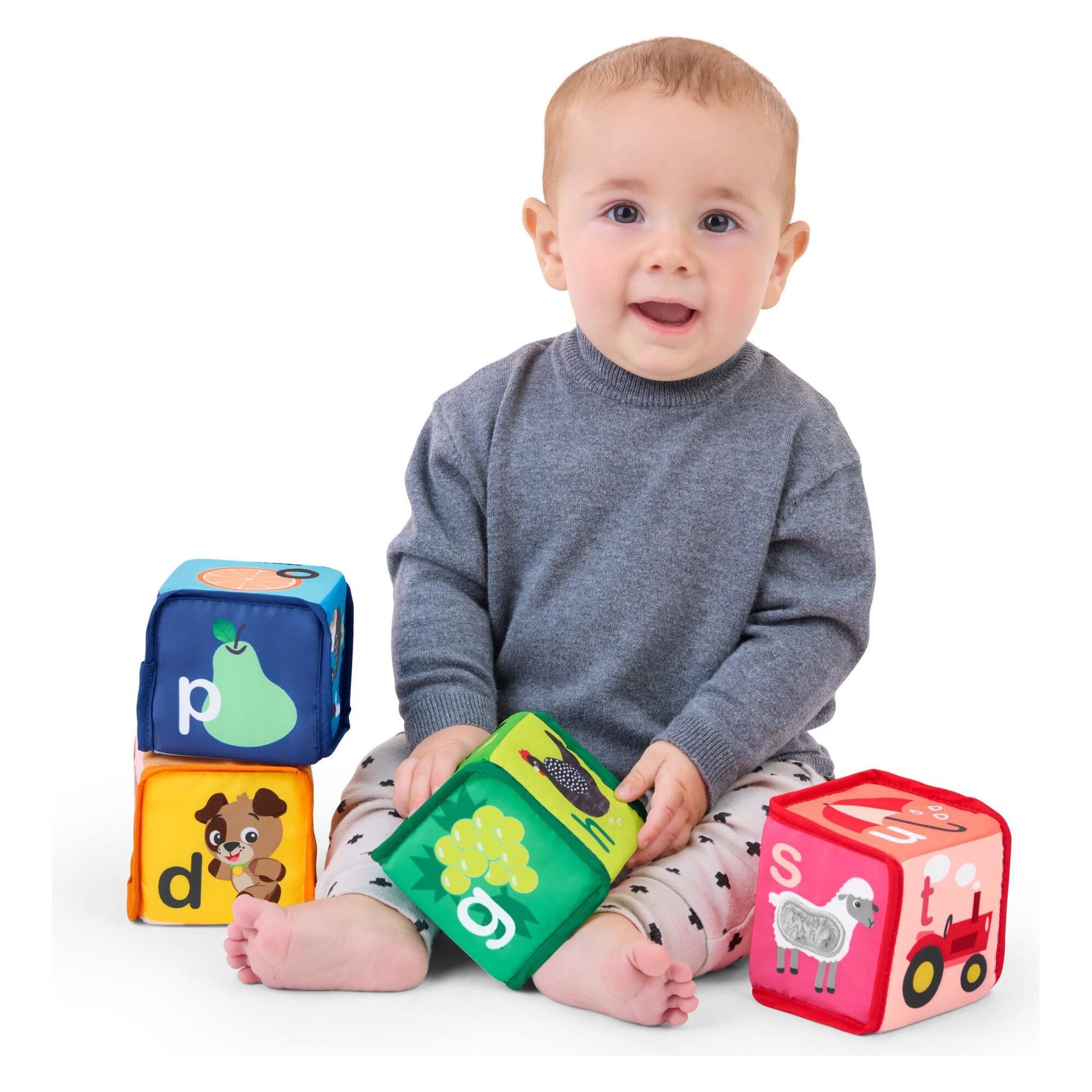 Baby Einstein Alpha Stacks bløde aktivitetsklodser (BE-17304)