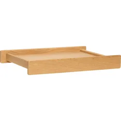 Less Servier- und Organizer-Tablett, Naturholz