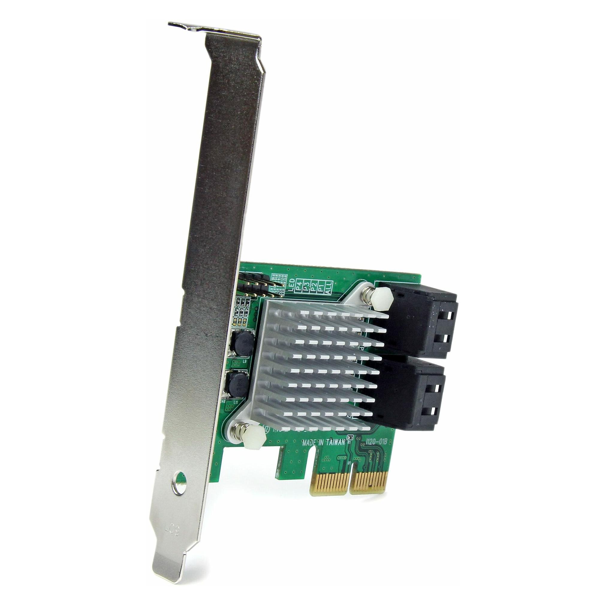 StarTech 4 Port PCIe SATA Controller Card (PEXSAT34RH)