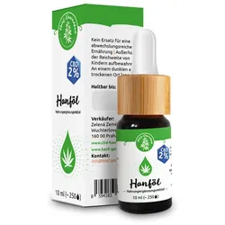 Hanf Gesundheit CBD Öl 2%, Breitspektrum (ohne THC), 10ml
