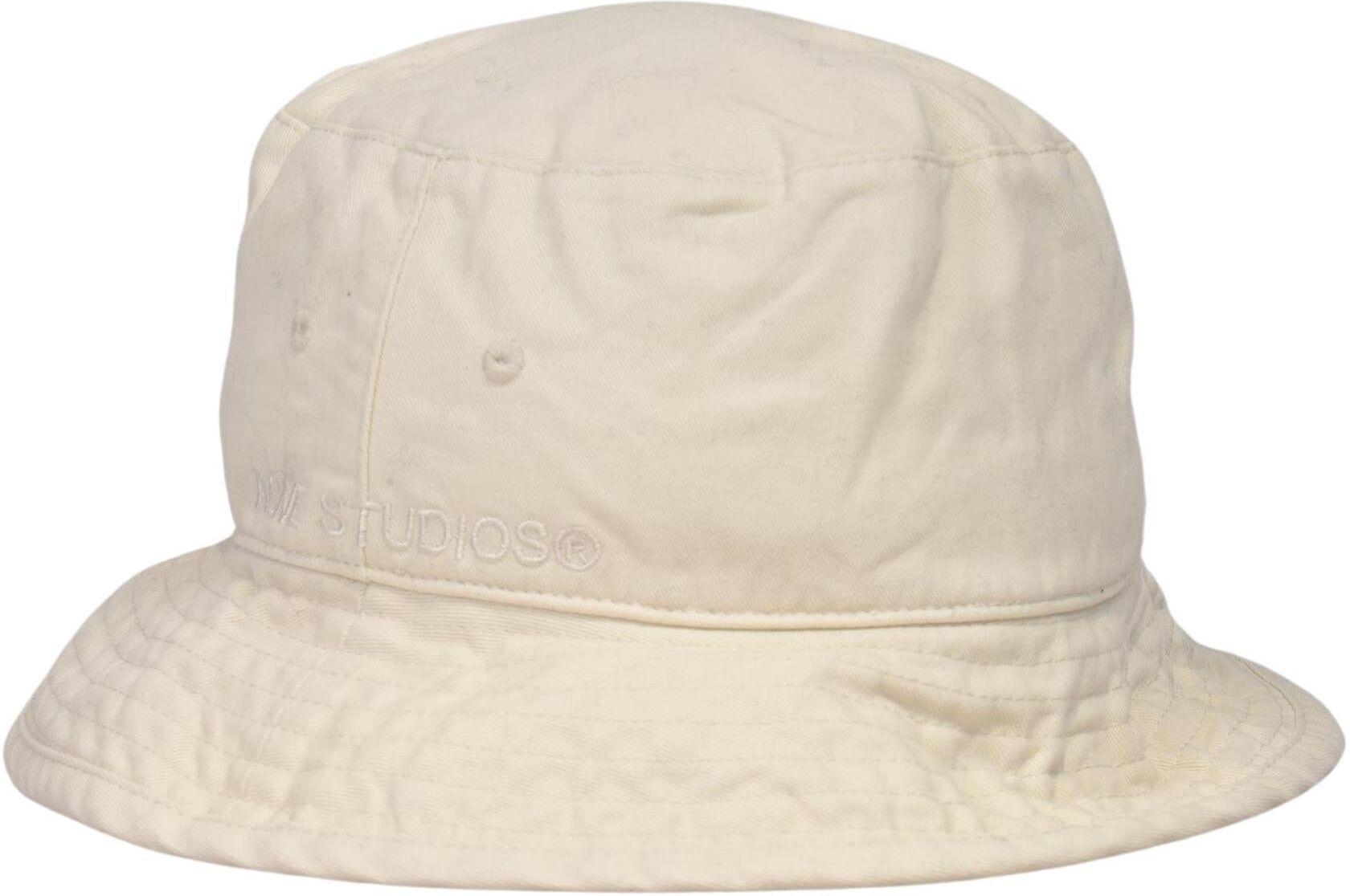 Acne Studios Damen Hut oder Mütze, Cremeweiß, Gr. EU 56, Baumwolle - Second Hand