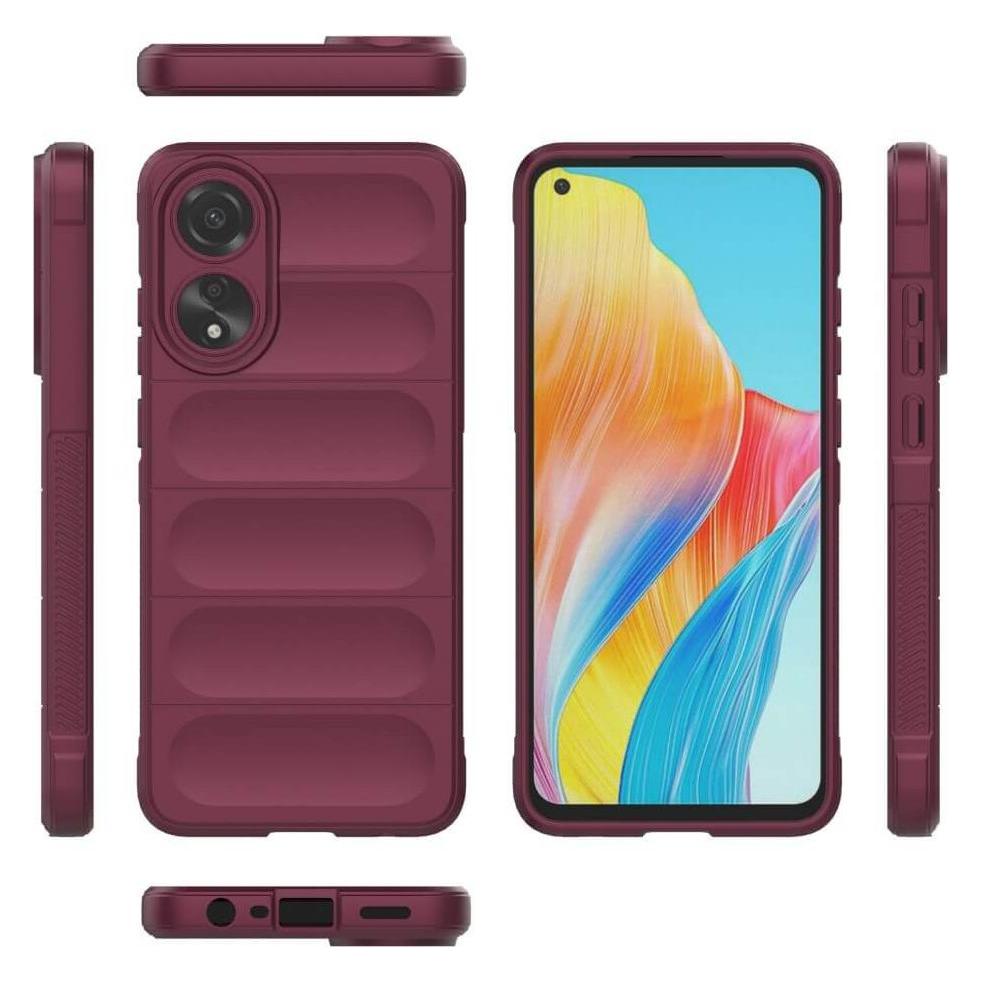 Cover-Discount OPPO A78 4G - Rugged Protective Cover weinrot (Oppo A78) (660161205A)