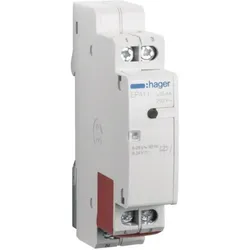 Hager, Schutzschalter, Fernschalter 1S 8 bis 24V EP411