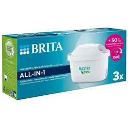 BRITA Wasserfilter-Kartusche »MAXTRA PRO ALL-IN-1« 3er-Pack