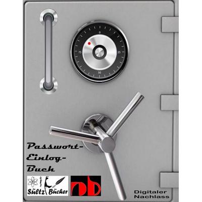 Passwort-Logbuch - Passwort Liste - digitaler Nachlass/Erbe - Erinnerungsbuch - Nachschlagebuch - Notizbuch - Einlogbuch - Internet Organizer,