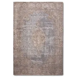 Vintage Teppich Castle 80 x 150 cm Mischgewebe Blau