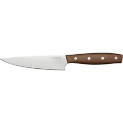 Fiskars CREA 1075693, Küchenmesser, Silber, Braun