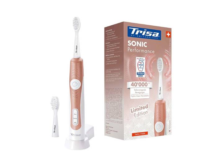 Trisa Sonic Performance Limited Edition Zahnbürste roségold