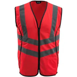 Warnschutz Verkehrsweste "WINGATE" Safe Supreme - XL - Rot