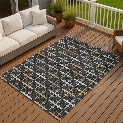 Addison Rugs Machine Washable Indoor/ Outdoor Modern Glencoe Chantille Rug