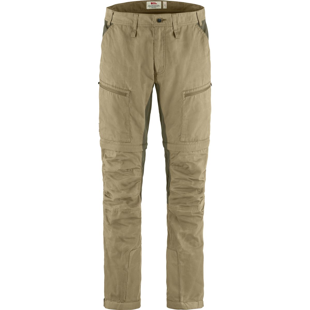 Fjällräven Abisko Lite Trekking Zip-off M Reg sand-tarmac (220-246) 48 F81535R-220-246-48