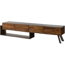 Lowboard Akazie / Altholz 240x40x50 braun lackiert SEVILLA #16