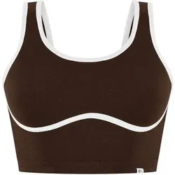 SMILODOX Sport BH Calen, Größe XS in Braun Braun