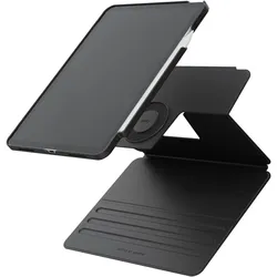 Uniq Case Rovus Snapmount Magnetic 360 Rotating Detachable for iPad Air 13" M2/M3 (2024/2025) black (Apple iPad Air 13 2024), Tablet Hülle, Schwarz