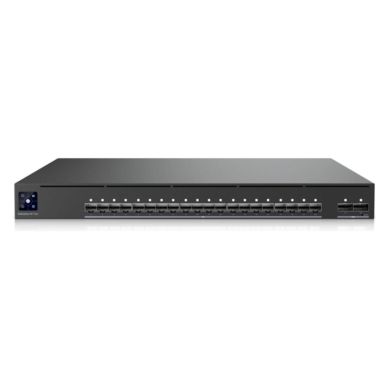 Ubiquiti SFP+ Switch Enterprise Audio/Video Fiber 10G 23 Port (23 Ports) (EAV-FIBER)