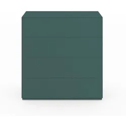 Create Kommode mit 4 Schubkästen Teal Bodenplatte