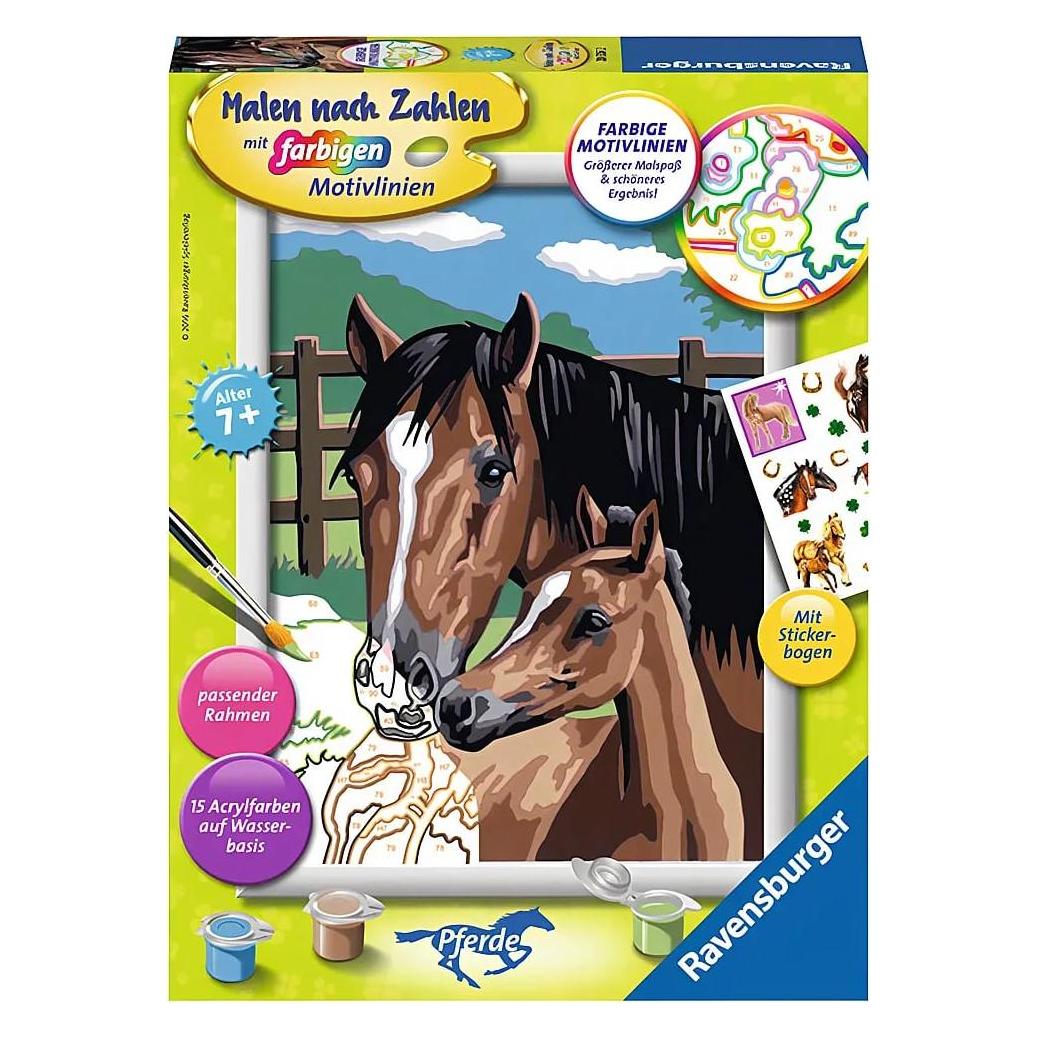 Ravensburger Pferd mit Fohlen (28326)
