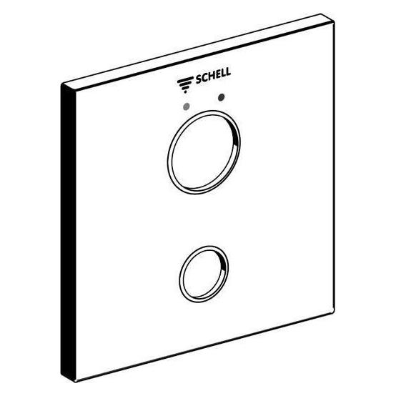 Schell Frontplatte W-SC-M Edelstahl (252172899)