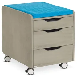 Paidi Rollcontainer Holzoptik Eiche Nautik