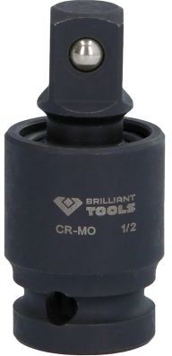 Brilliant Tools Gelenkstück, Steckschlüssel 1/2 Kraft-Kugelgelenk Bt024604