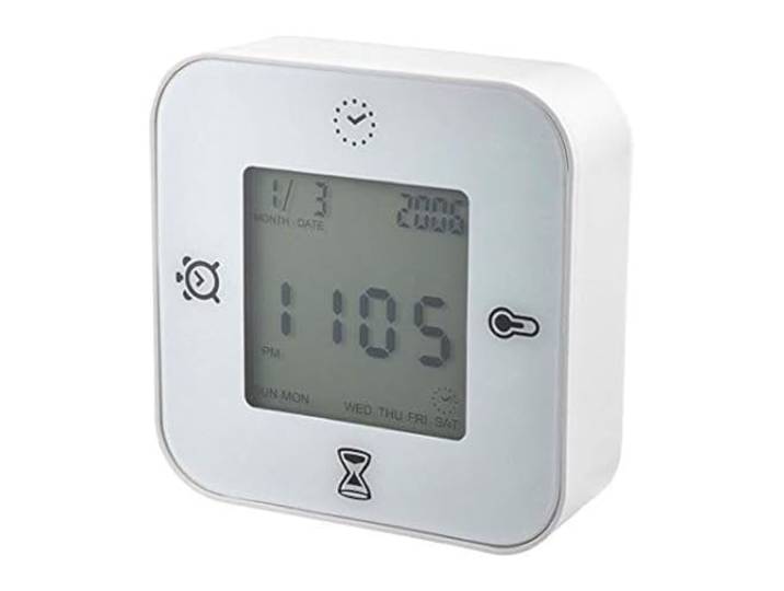 ikea Thermomètre d'ambiance horloge klockis horloge/thermometer/alarme/minuteur\, blanc