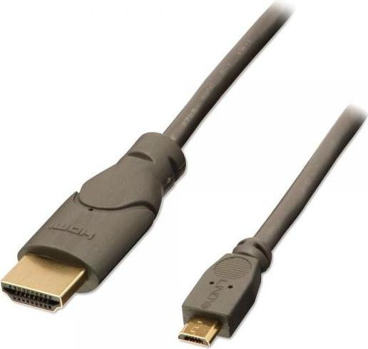Lindy MHL naar HDMI aansluitkabel voor MHL-compatibele smartphones, 0,5 m