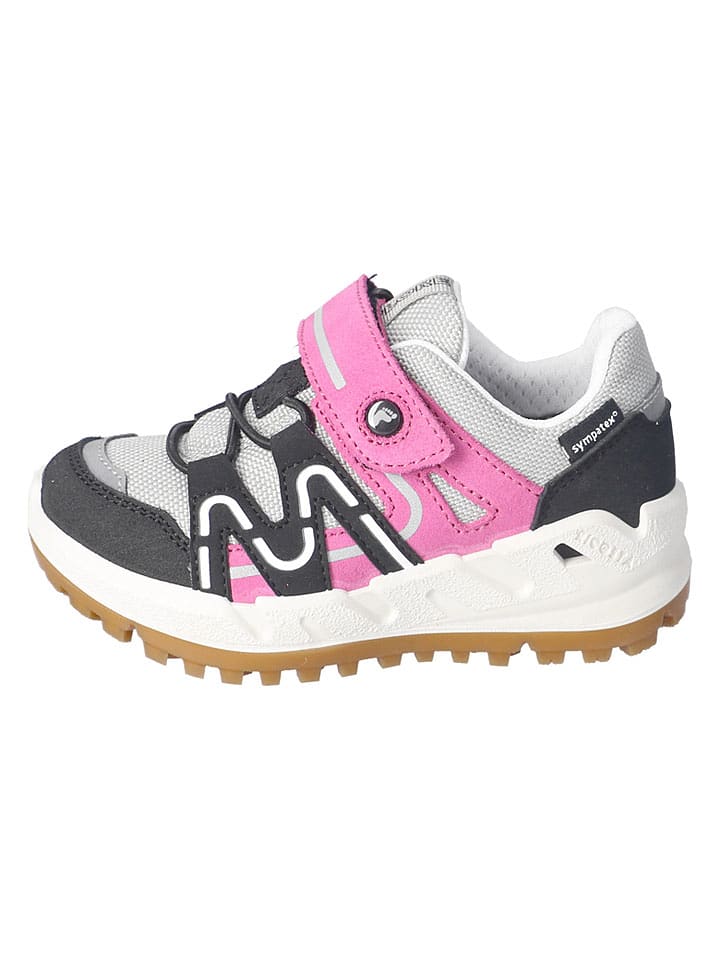 Ricosta Sneakers "Rover" in Grau/ Rosa - 39