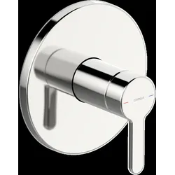 HANSA HANSADESIGNO Style Fertigset für Brause-Batterie, Unterputz, Rosette rund, 81109563