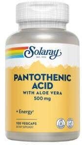 SOLARAY Pantothenic Acid 500 mg 100 caps