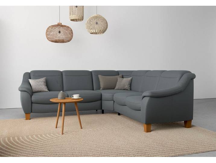 OTTO home Ecksofa Caldera L-Form, Federkern, optional Kopfteilverstellung, Schlaffunktion & Bettkasten