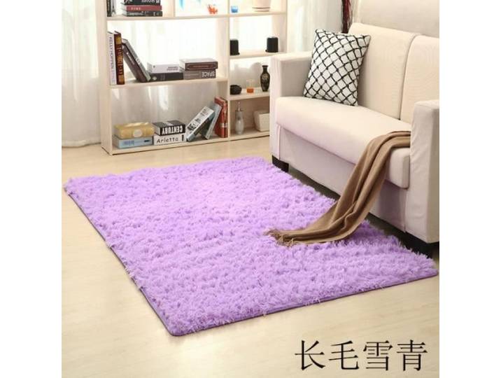 Trendy Tapis de salon Shaggy yoga Violet 140x200cm