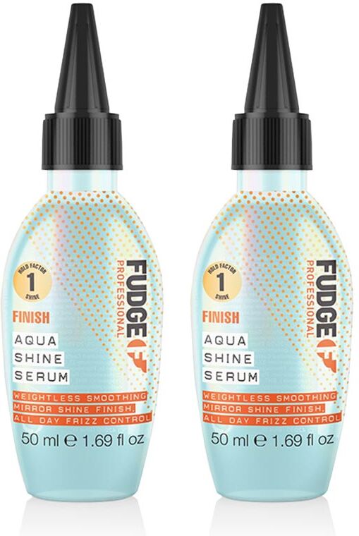 Fudge Aqua Shine Lightweight Hair Styling Heat Protection Hair Serum 5
