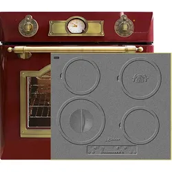 Kaiser Herd-set Elektro Backofen EH 6355 RotEm +KCT 6705 RI Herd  Induktions Kochfeld 60 cm