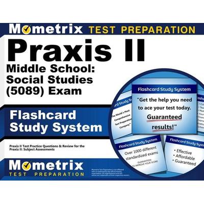 PRAXIS II Middle School: Social Studies (5089) Exam Flashcard Study System, Nonbook von , Mometrix Media Llc, 978-1-61072-695-5