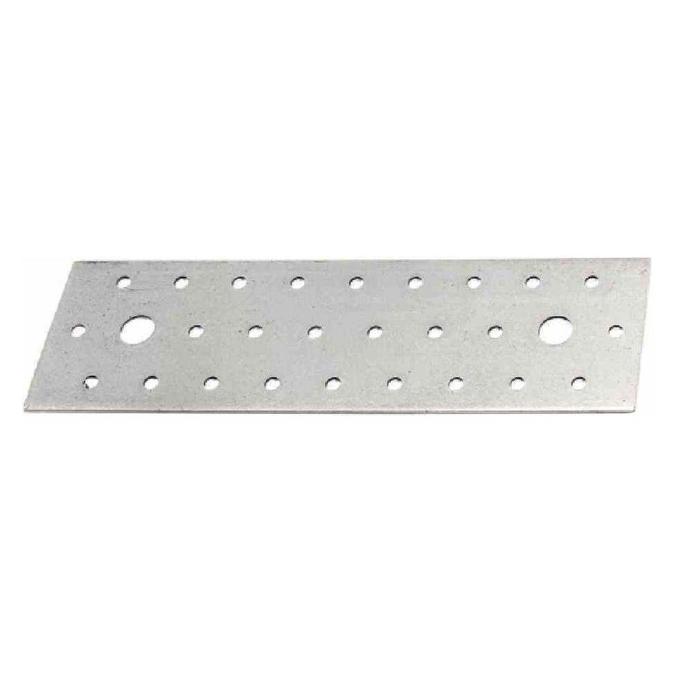 Alberts Lochplatte 200 x 60 mm, sendzimirverzinkt, 1 Stck (Lochplatte, 1 Stk.) (33195 5)