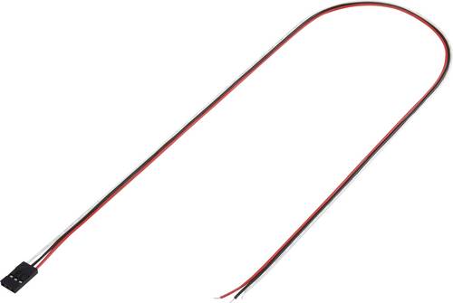 TRU Components Konfektionierte Litze Polzahl Gesamt 3 Rastermaß: 2.54mm 1244003