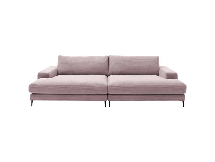 Dieter Knoll Bigsofa, Rosa, Metall, 2-Sitzer, Füllung: Federn, Kaltschaum, 296x83x177 cm, Typenauswahl, Fußauswahl, Stoffauswahl, planbar, Hocker erhältlich, individuell planbar, Wohnzimmer, Sofas & Couches, Sofas, Bigsofas