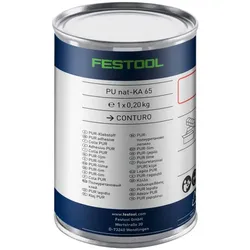 4x Festool PU-Klebstoff natur PU NAT-KA 65 a' 0,20kg
