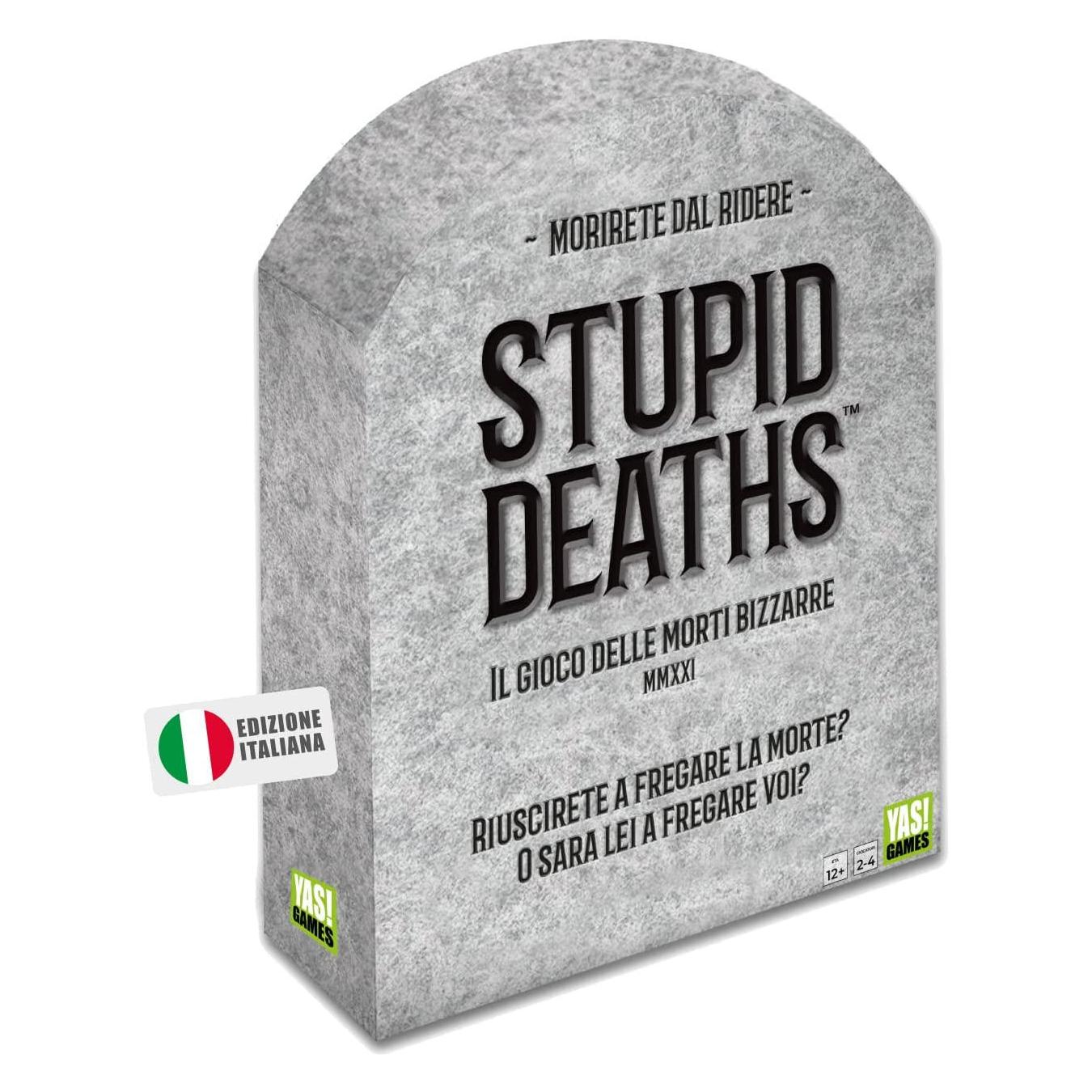 Rocco Giocattoli 21194231 STUPID DEATHS (Italienisch, 2 - 4 Spieler) (23758)