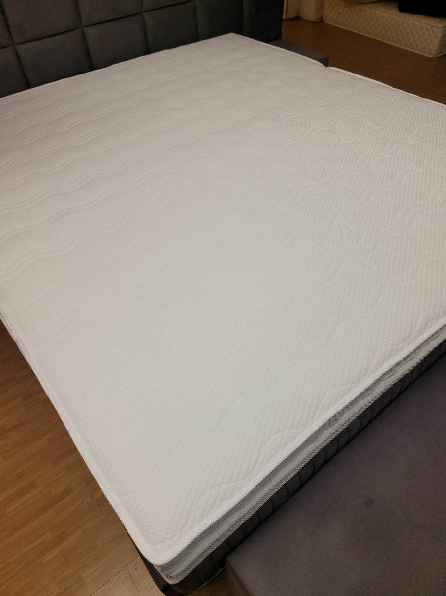 Topdek Matras 140x200 - 3D Bamboo NASA-Traagschuim-Topper - Hoogte: 11 cm